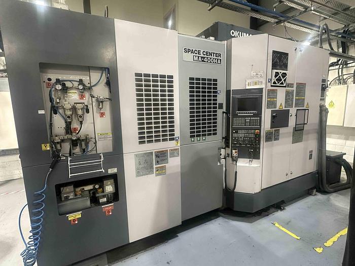 Used Okuma MA 400 HA Horizontal Machining Centre