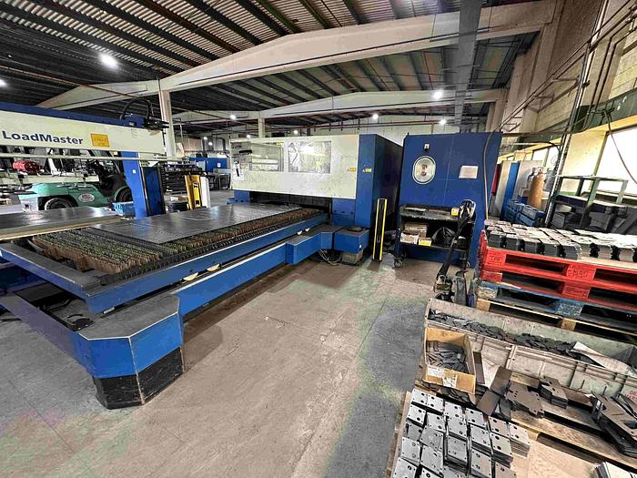 Used 2008 Trumpf TruLaser 3030 CO2 Laser Cutting Machine