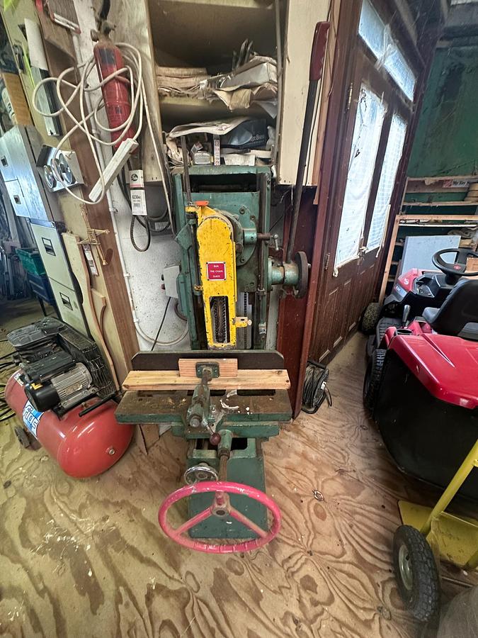 Used Dominion B.A.A. Chain Mortiser for Sale | Woodworking Mortising Machine Ireland