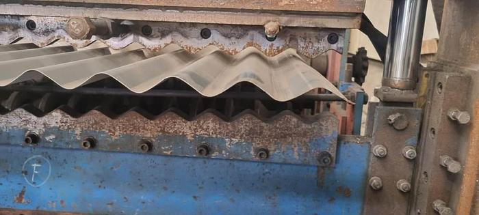 Used JCX Rollforming Line for Corrigate and Box Profile