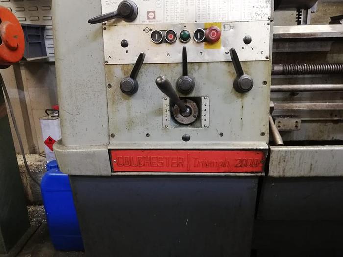 Used Colchester Triumph 2000 Manual Lathe