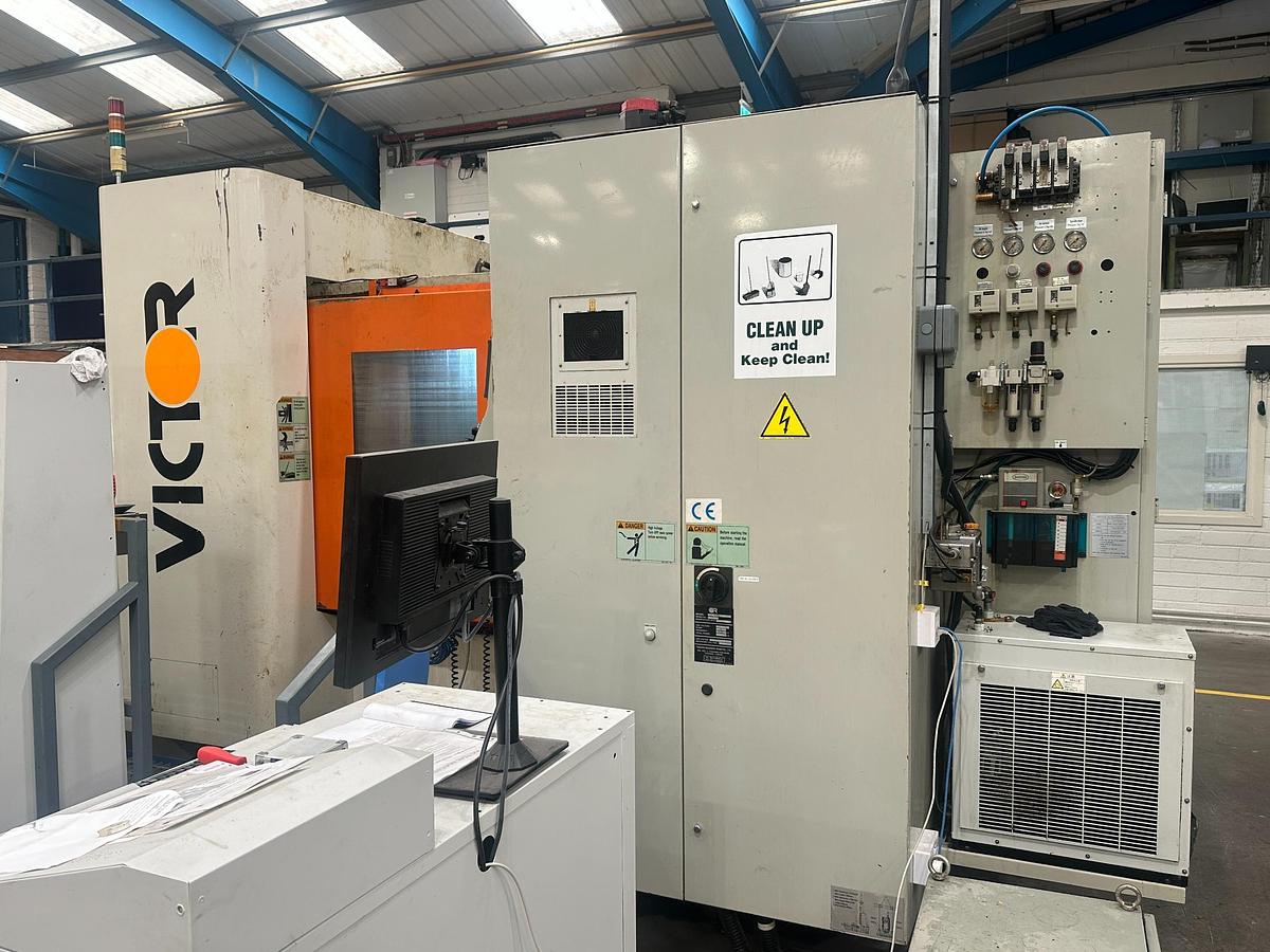 Used Victor H500 Horizontal Machining Centre | 4 Axis CNC | Includes Tooling | For Sale