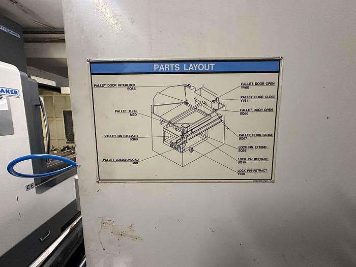 Used 2000 Mazak FJX-250 Vertical Machining Centre
