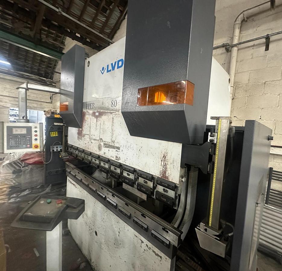 Used Used 2001 LVD PPEB 80/20 CNC Press Brake | 4 Axis 2000 mm x 80 Ton Press Brake Ireland
