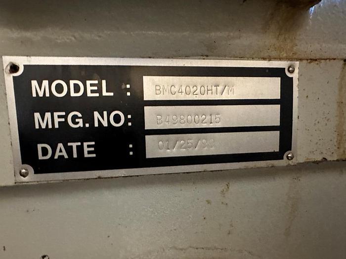 Used 1999 Hurco BMC4020HT/M Machining Center