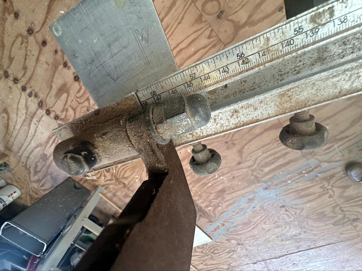 Used 1994 Lazzari CS4 Table Saw with W2500 Sliding Carraige