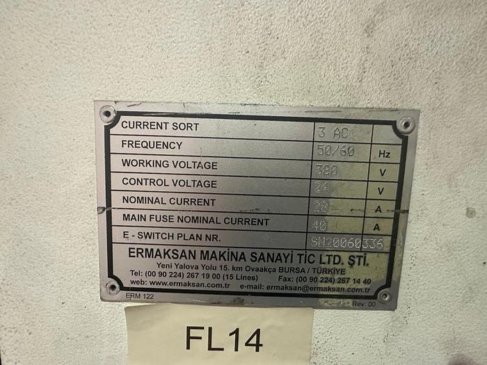 Used 2006 Ermak HGS 3106 Guillotine Shears