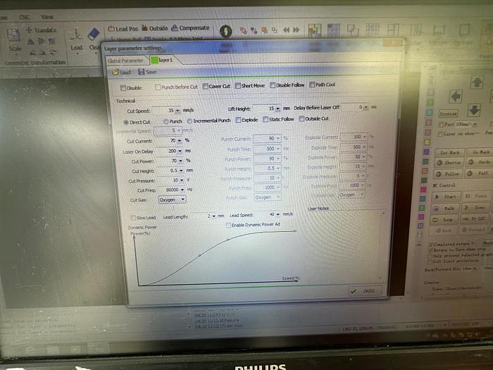 Used 2015 Bodor BCL-1325BF Fiber Laser
