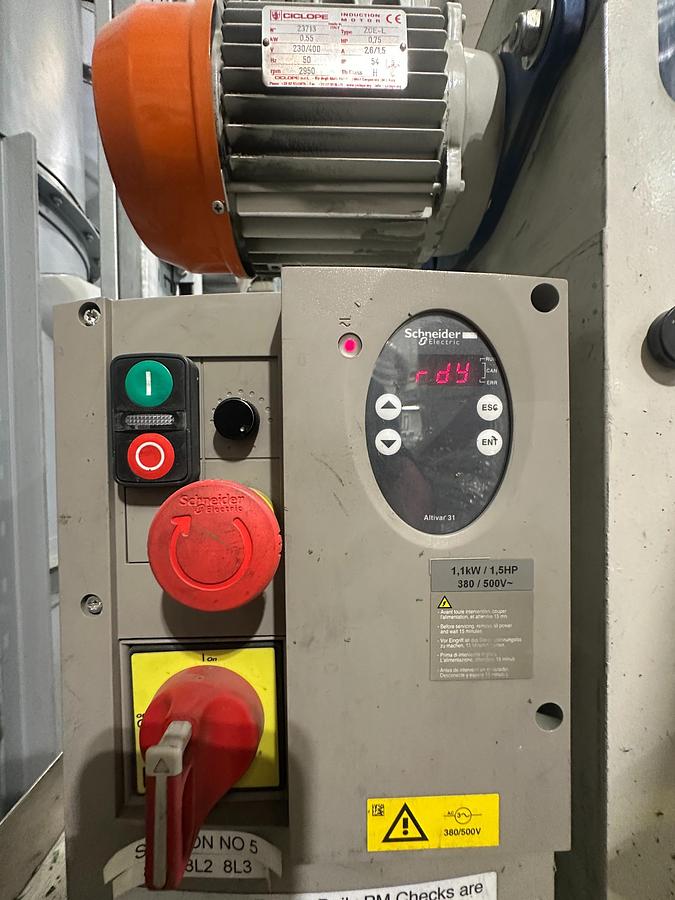 Used 2017 Ciclope ZOE-L High-Speed Belt Polishing Machine – Very Good Condition