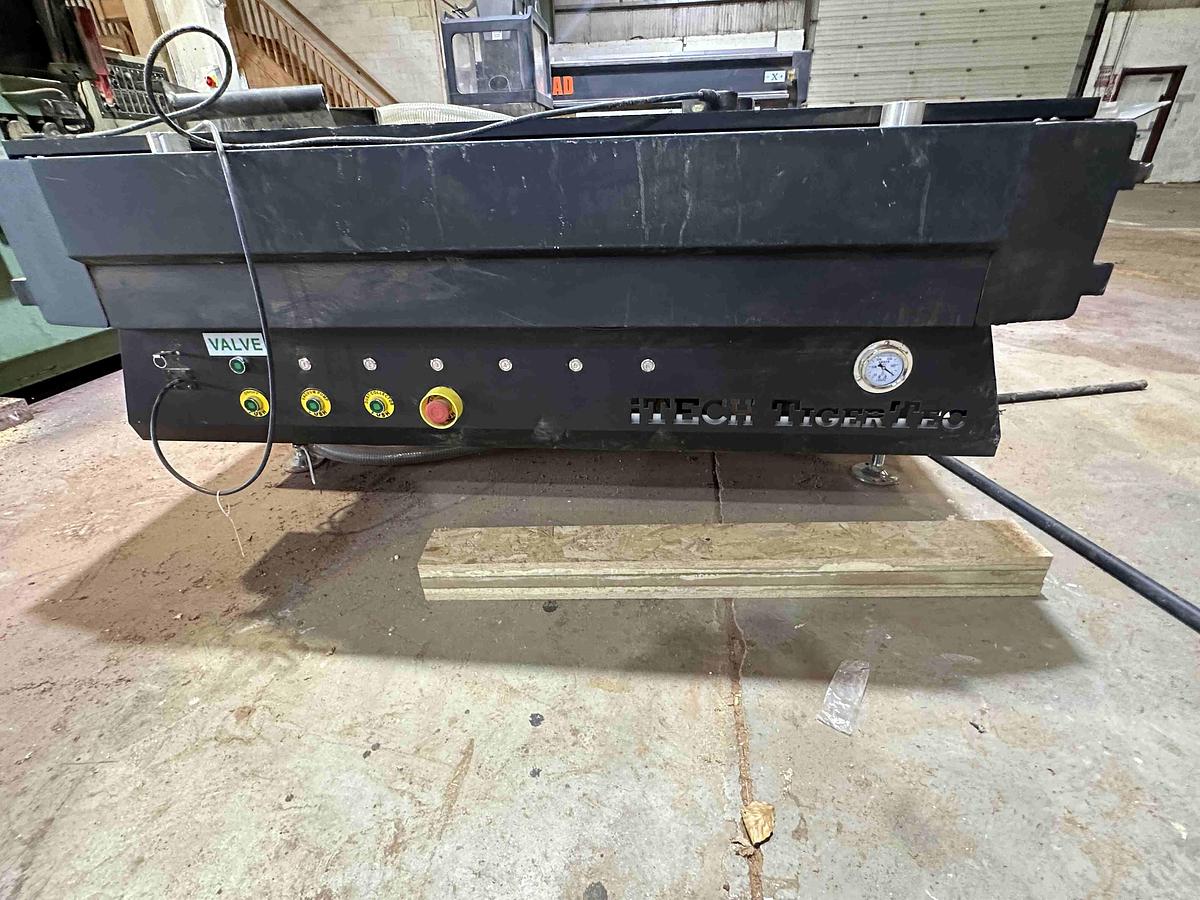 Used 2020 iTech  TigerTec TR510AD Flat Table CNC Router