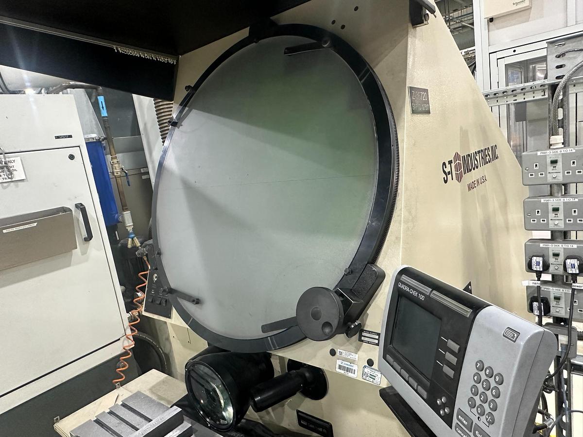 Used 2014 S-T Industries Profile Projector 22-2600 – 30" Screen, 5X Mag