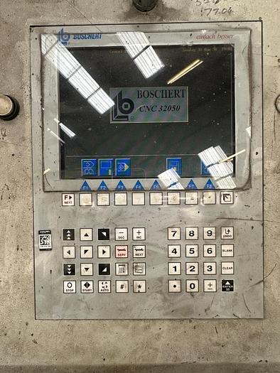 Used 2004 Boschert Twin 1000 Index CNC Punching Machine