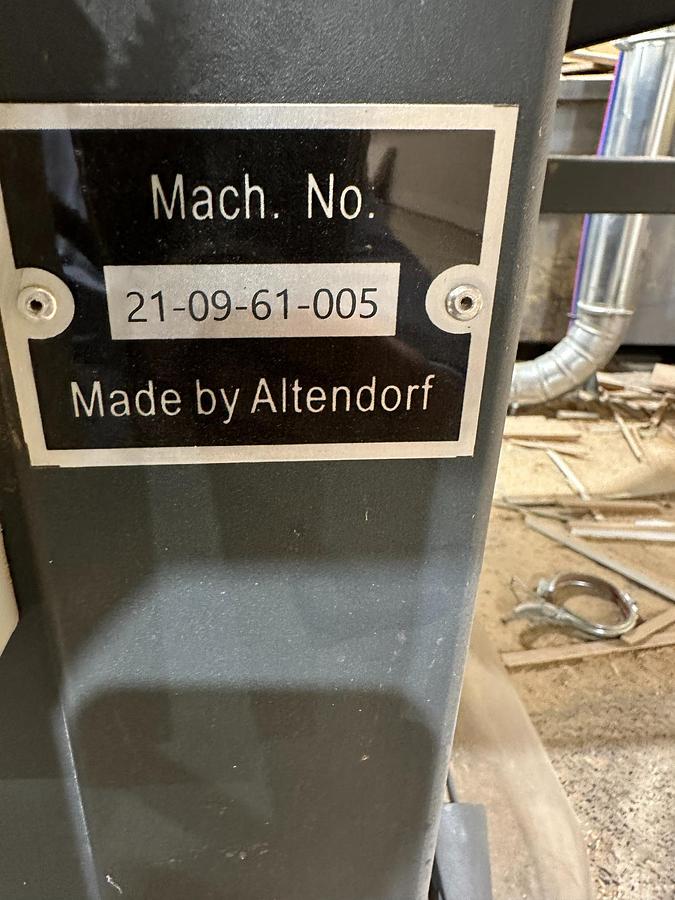 Used 2021 Altendorf WA 8X Sliding Table Saw