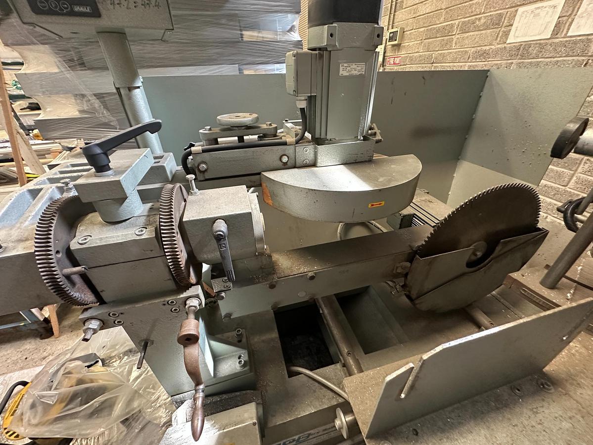 Used 2004 Graule AS-U 450 Notching Saw – Dual Blade Aluminium Profile Cutter