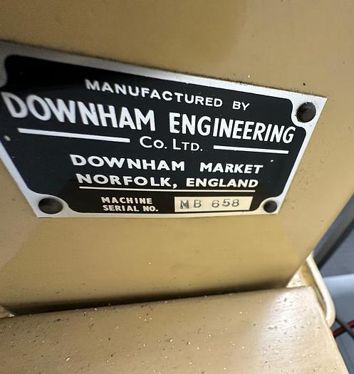 Used Downham Mini-Borer Mk.3 Boring Machine