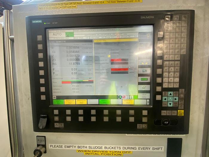 Used 2012 Mikrosa Kronos S250 Centreless Grinding Machine