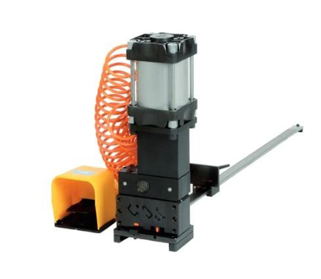 IMB Multifor 9052 Pneumatic DIN Rail Cutter | Air Powered Rail Cutting & Punching Machine