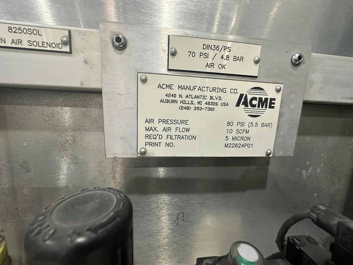 Used 2008 ACME Manufacturing Company. Polishing Cell
