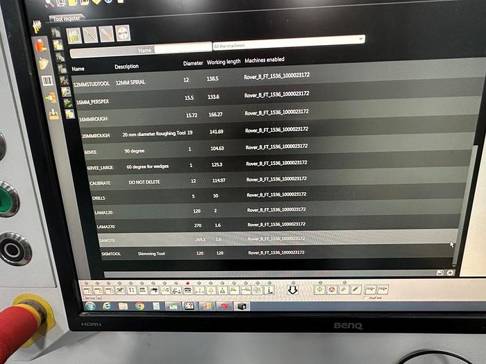 Used 2018 Biesse Rover B FT 1536 Nesting Machining Centre