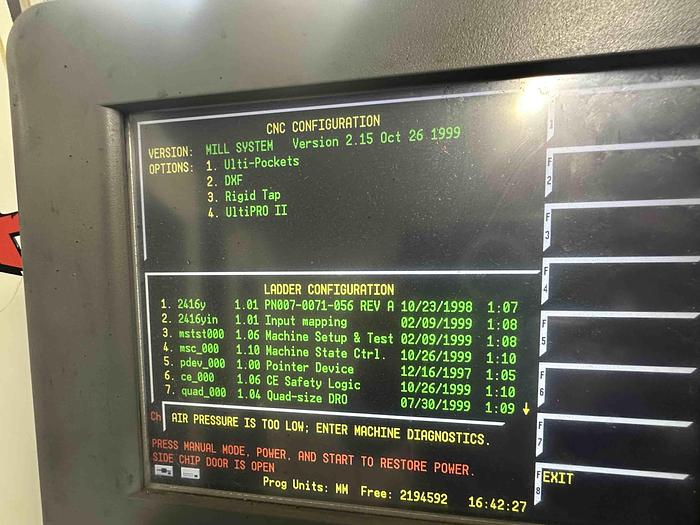 Used 1999 Hurco BMC2416 Machining Centre