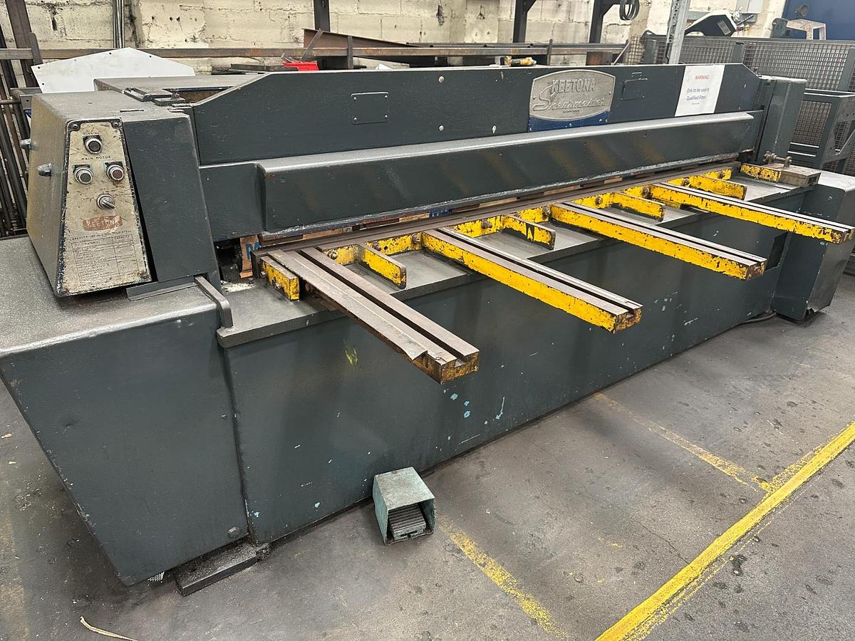 Used Keetona 2.5m x 3mm Mechanical Guillotine