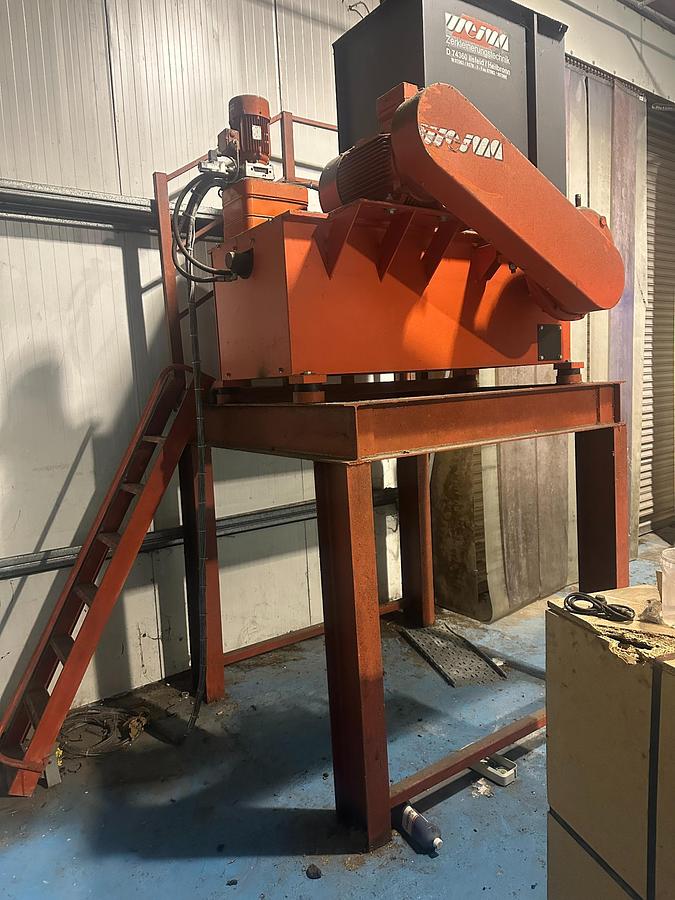 Used Used WEIMA ECO 600 Wood Shredder | Industrial Single Shaft