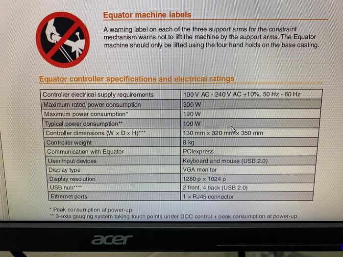 Used 2020 Renishaw Equator 300 CMM