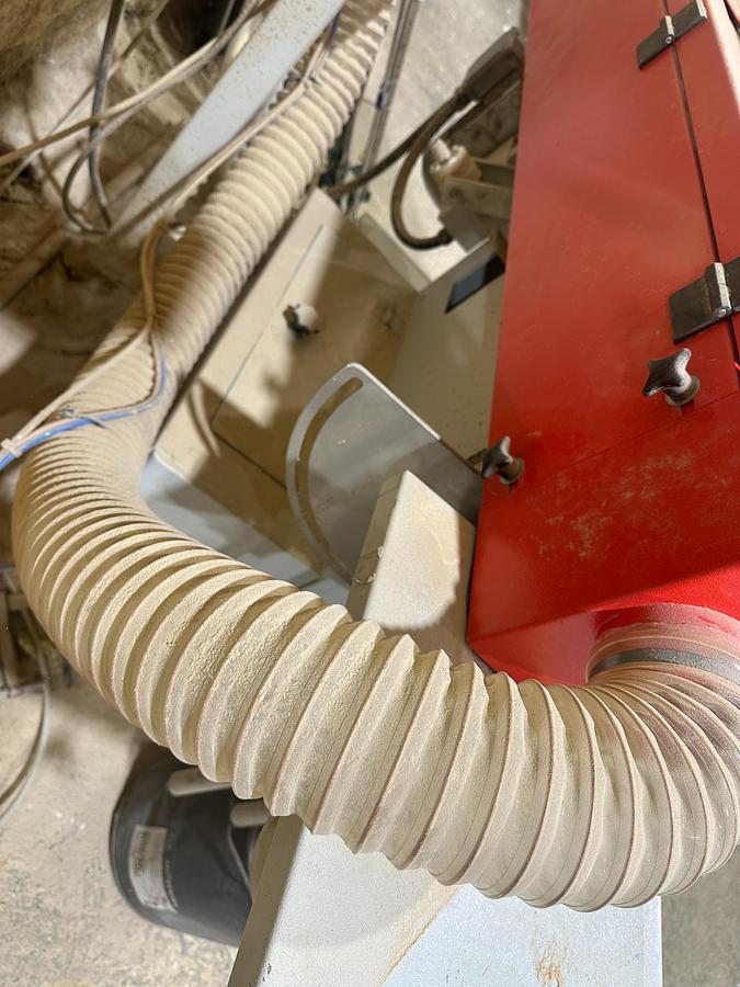 Used 2016 Wegoma EKS 2600 FU Veneer & Solid Wood Sanding Machine with Maggi Steff 2034 Feeder