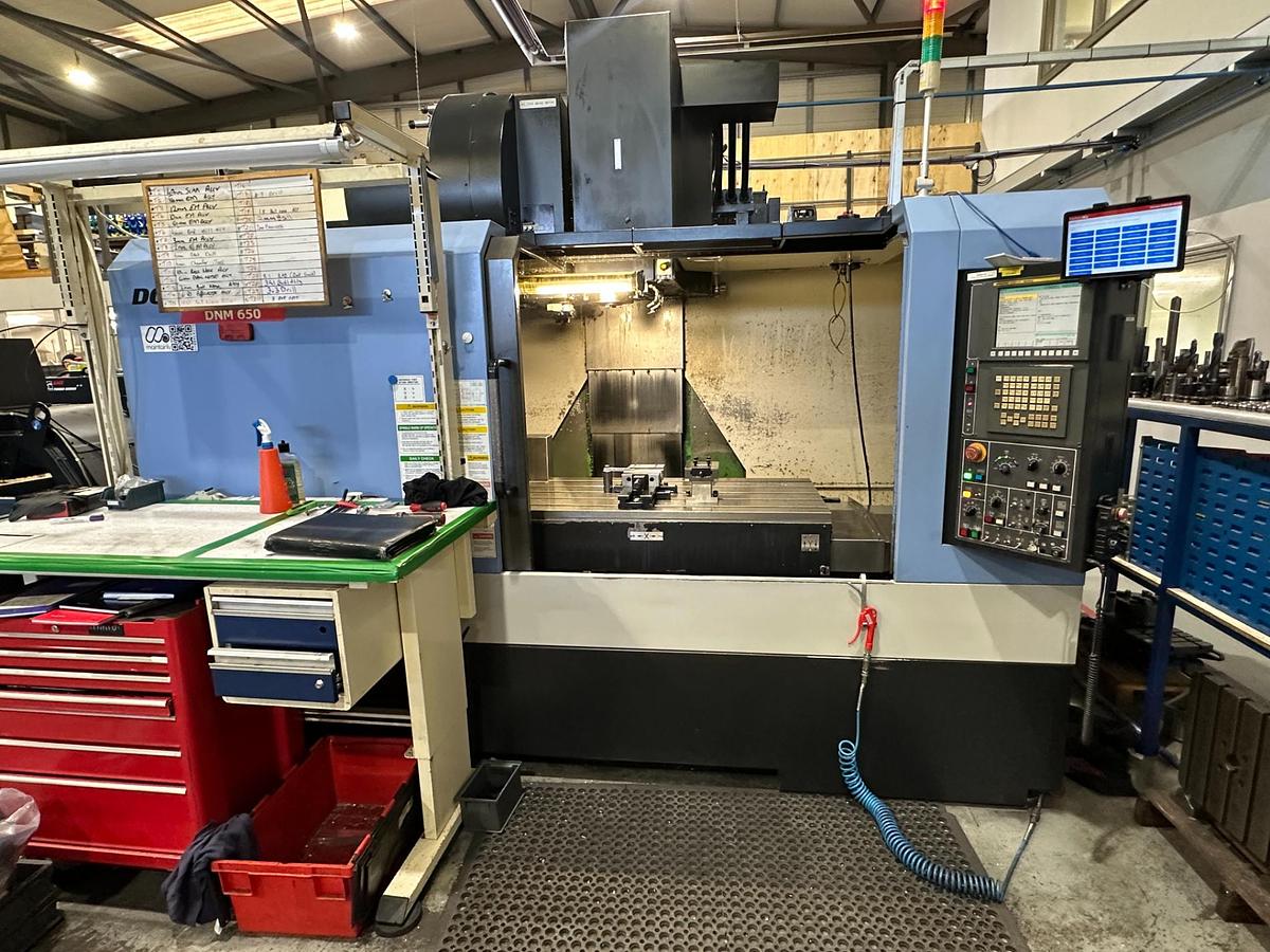 Used 2011 Doosan DNM 650 CNC Machining Centre | Fanuc | 12,000 RPM | 4th Axis Ready