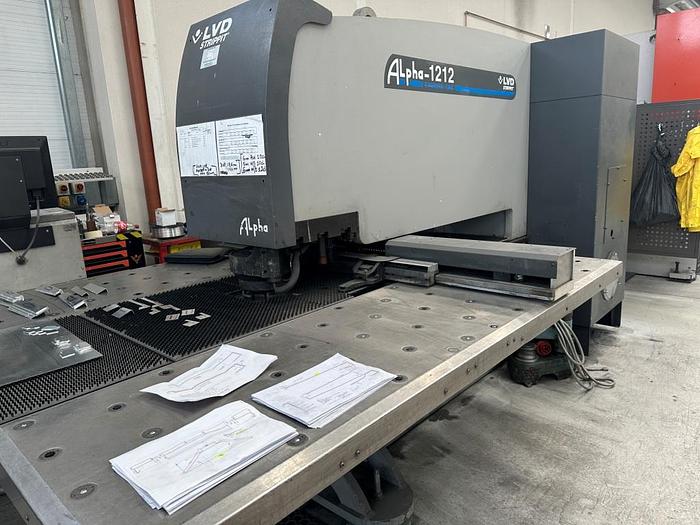 Used 2006 LVD Alpha 1212TK CNC Punching Machine