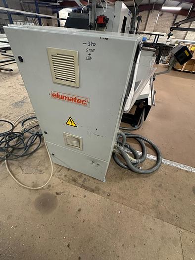 Used 2000 Elumatec DG104 Double Head Saw