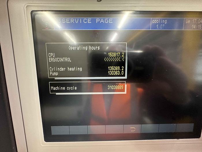 Used 2005 Demag System 60/420-80 Injection Moulding Machine
