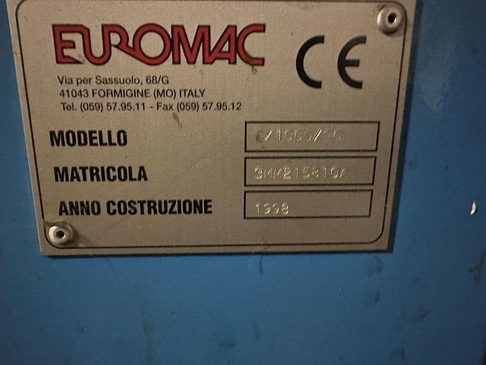 Used 1998 Euromac CX 1000/30 CNC Punching Machine