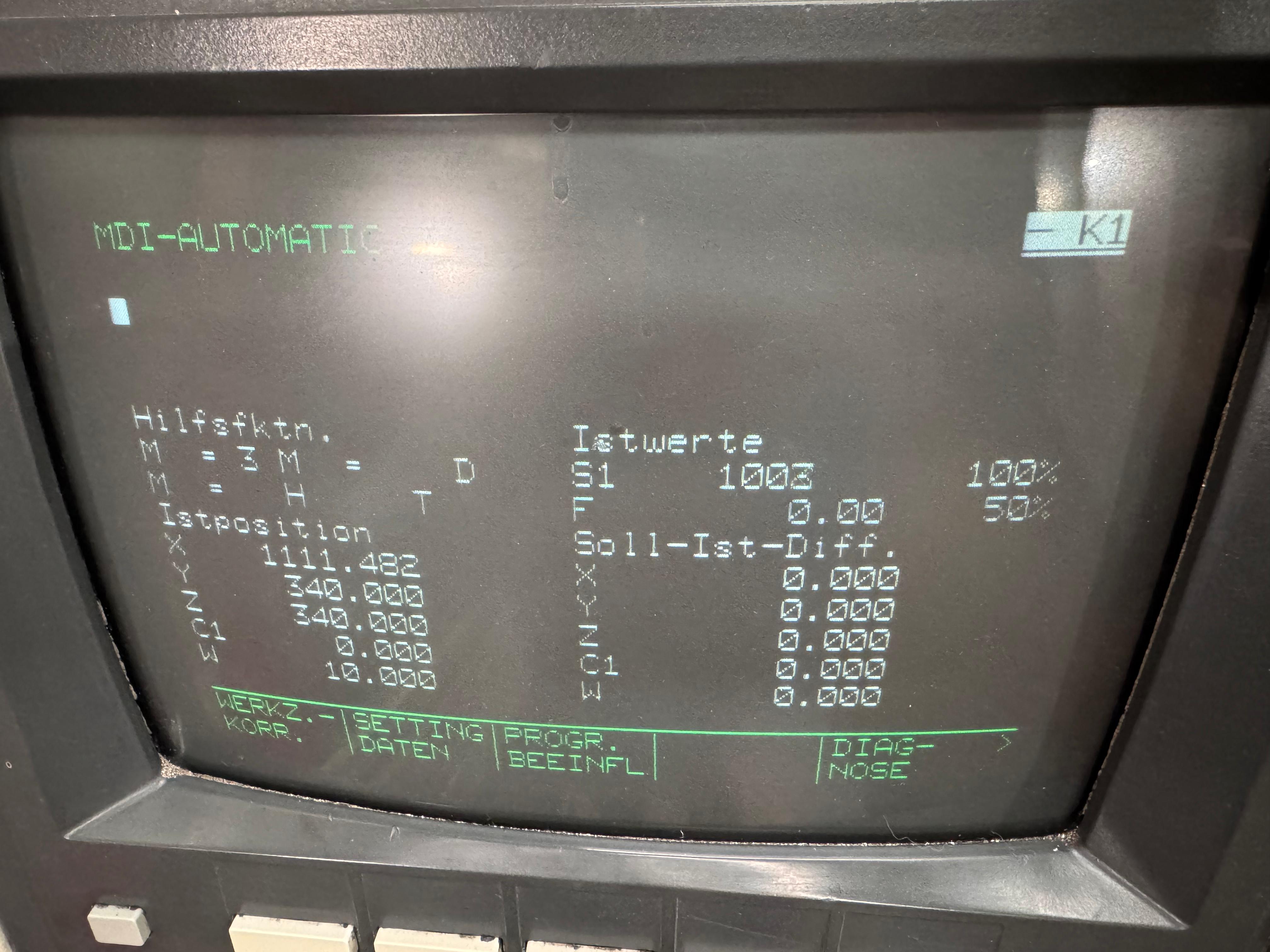 Used Heckler & Koch BA 18 CNC Machining Centre | 4 Axis | Siemens Sinumerik