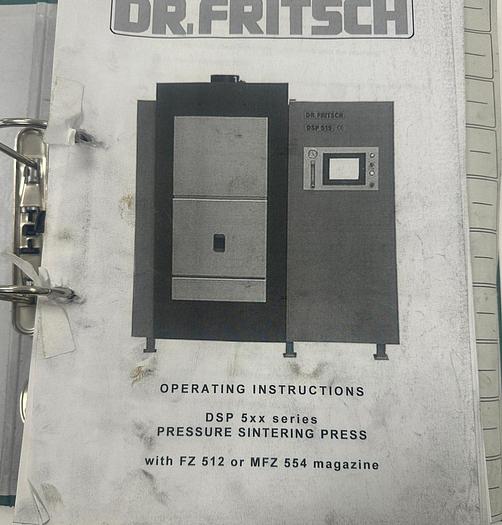 Used DR. Fritsch  DSP 515 Pressure Sintering Press