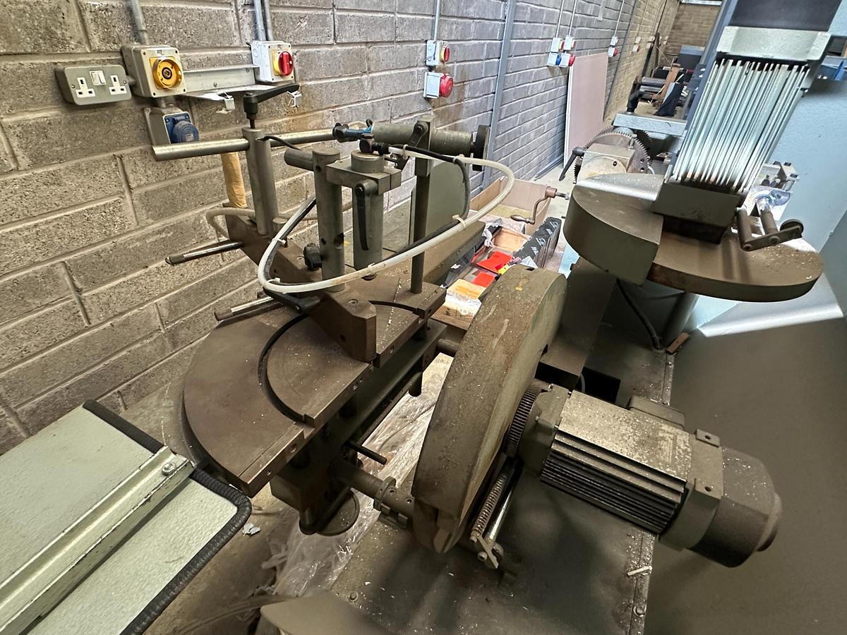 Used 2004 Graule AS-U 450 Notching Saw – Dual Blade Aluminium Profile Cutter