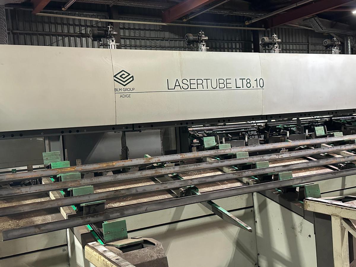 Used 2016 BLM Adige LT8.10 Tube Laser 3.5kW CO2 3D Cutting | For Sale Ireland