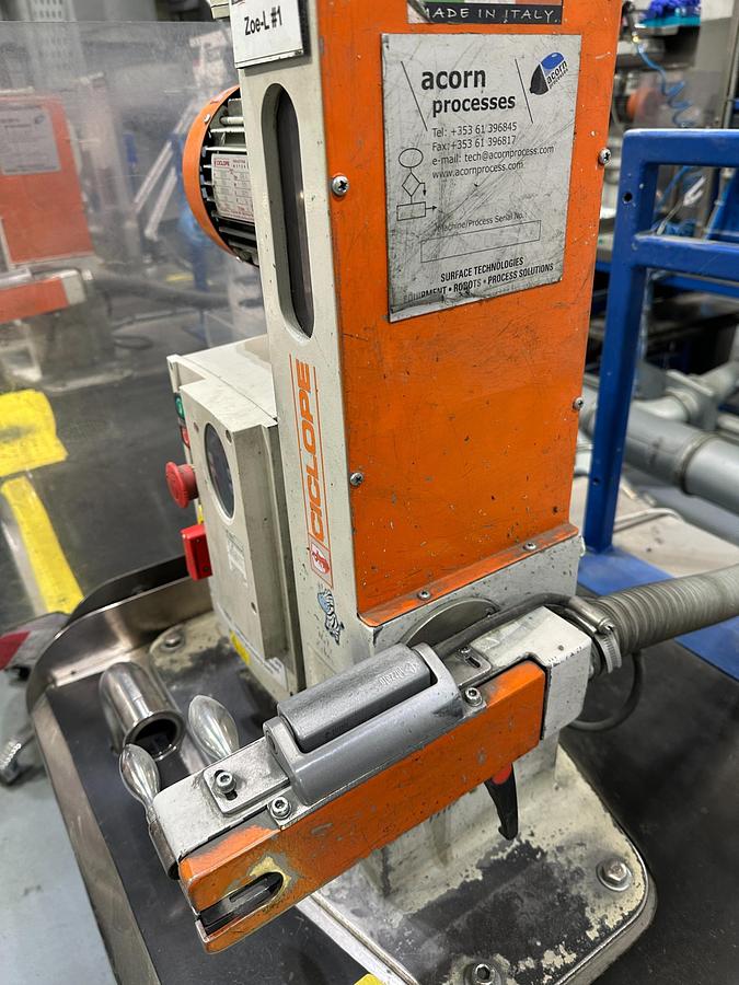 Used 2017 Ciclope ZOE-L High-Speed Belt Polishing Machine – Very Good Condition