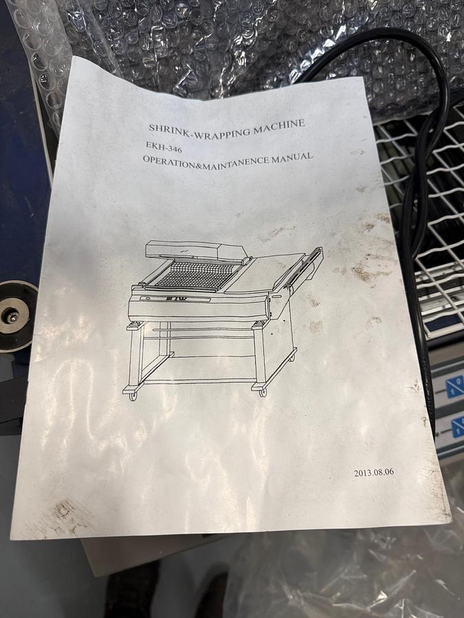 Used Robert Seal SC346 Heat Shrink Wrapping Machine | 2017 | Unused