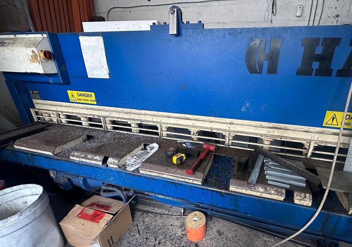 Used 1994 Haco TS0 3 x 6 Guillotine Shear