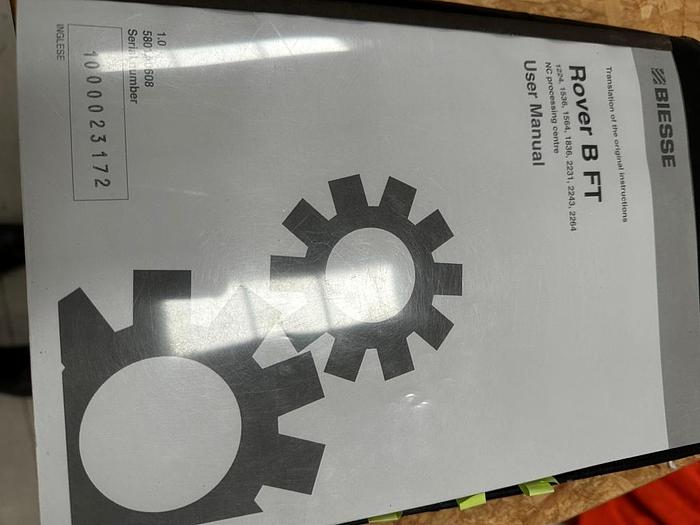 Used 2018 Biesse Rover B FT 1536 Nesting Machining Centre