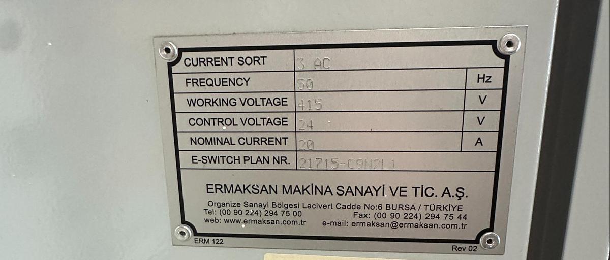 Used Used 2016 Ermaksan Speed-Bend Pro 1270 x 40 CNC Press Brake | 6 Axis