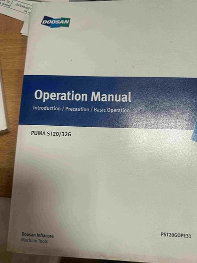 Used 2013 Doosan Puma ST32G SIiding Head CNC Lathe
