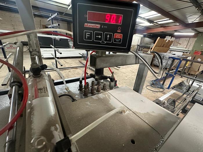 Used 2000 Elumatec DG104 Double Head Saw