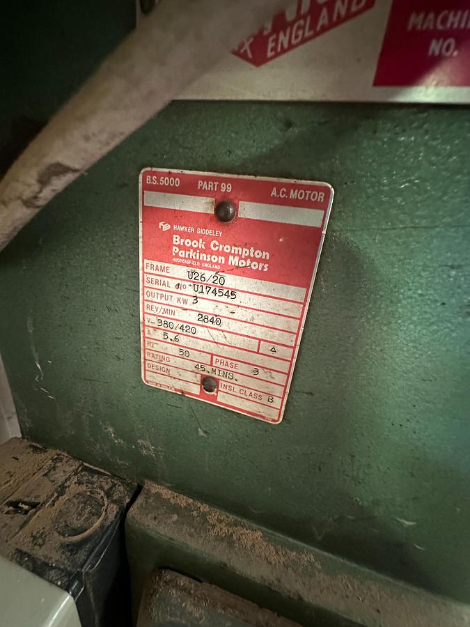 Used Dominion B.A.A. Chain Mortiser for Sale | Woodworking Mortising Machine Ireland