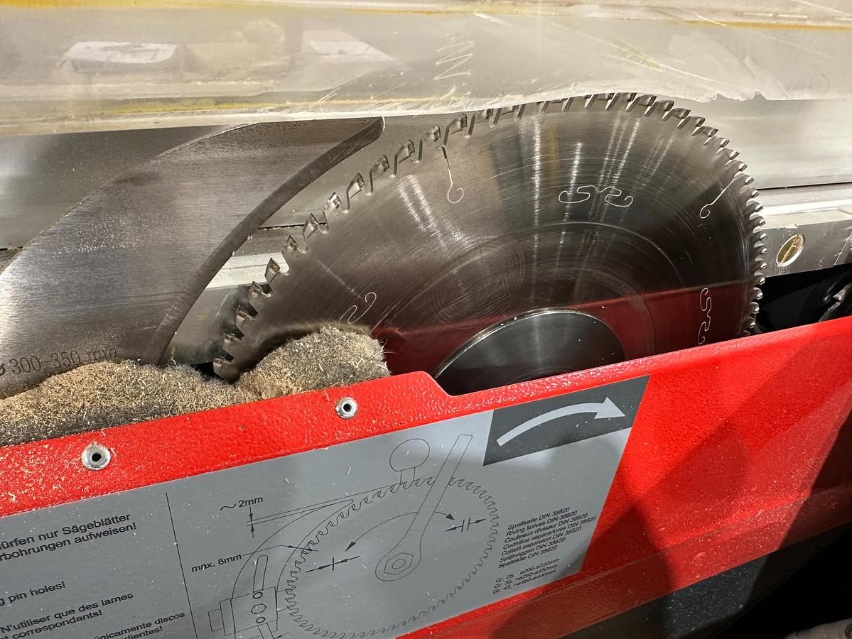 Used 2021 Altendorf WA 8X Sliding Table Saw