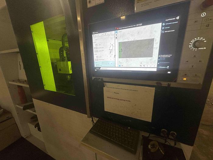 Used 2021 Trumpf Trulaser 1040 Fiber Laser Cutting Machine