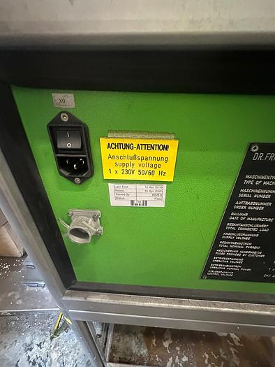 Used DR. Fritsch DWA 9 Dosing & Weighing Machine