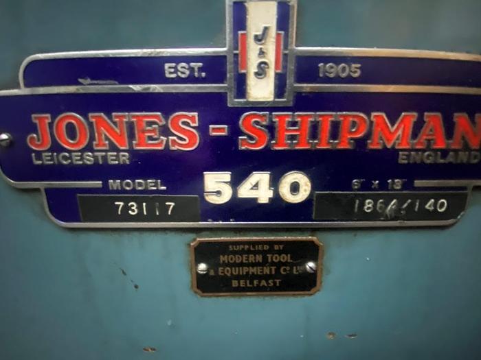Used Jones & Shipman 540 Surface Grinder