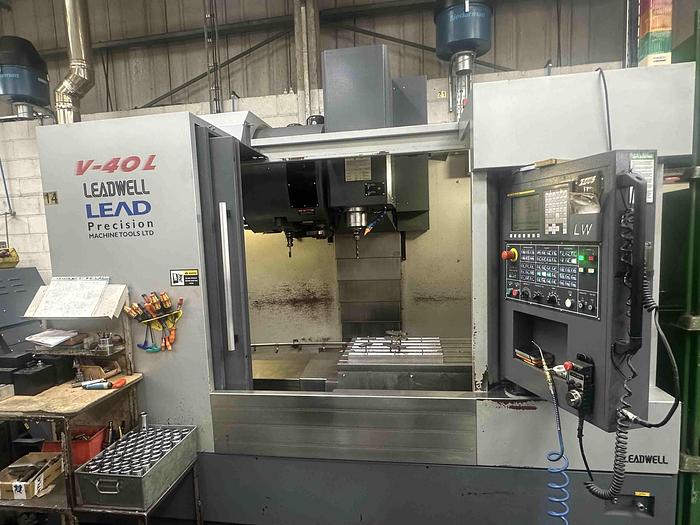 Used 2011 Leadwell V-40L Vertical Machining Centre